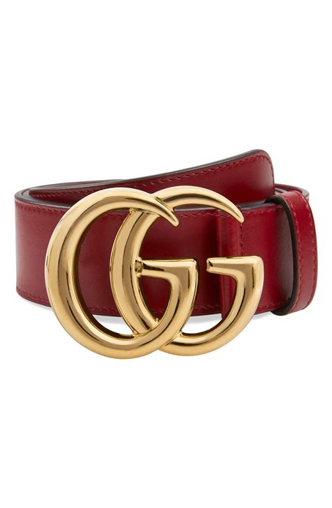 cg logo gucci belt